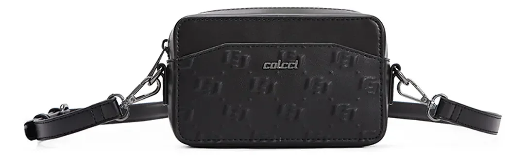 Bolsa Camera Bag Colcci Gravação Pr26 Preto Feminino