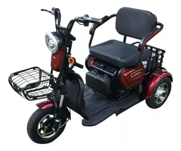 Triciclo Elétrico 2 Lugares Zub