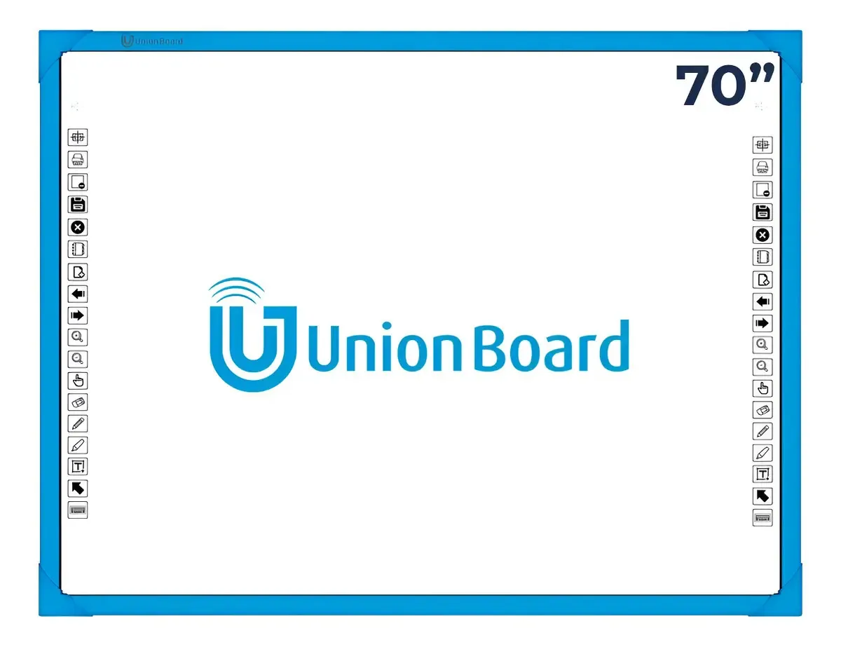 Lousa Interativa Digital Touch Unionboard 70 Polegadas Azul