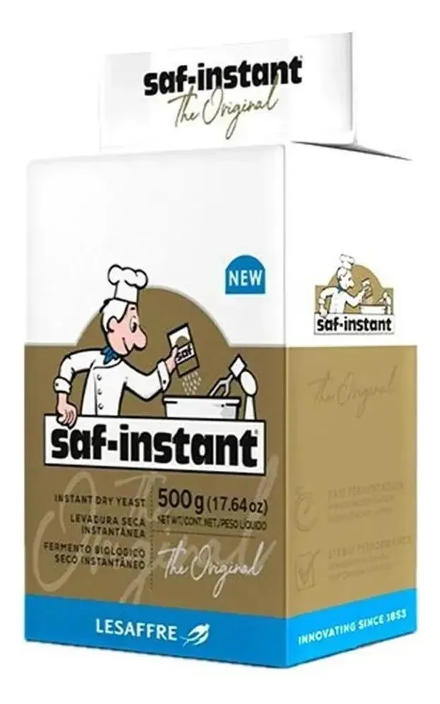 Saf Instant 500g: Fermento Seco Instantâneo Para Massas Perf