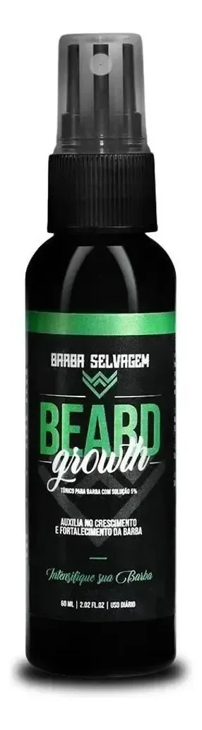 Cresce Barba Cabelo Tonico Beard Growth 60ml
