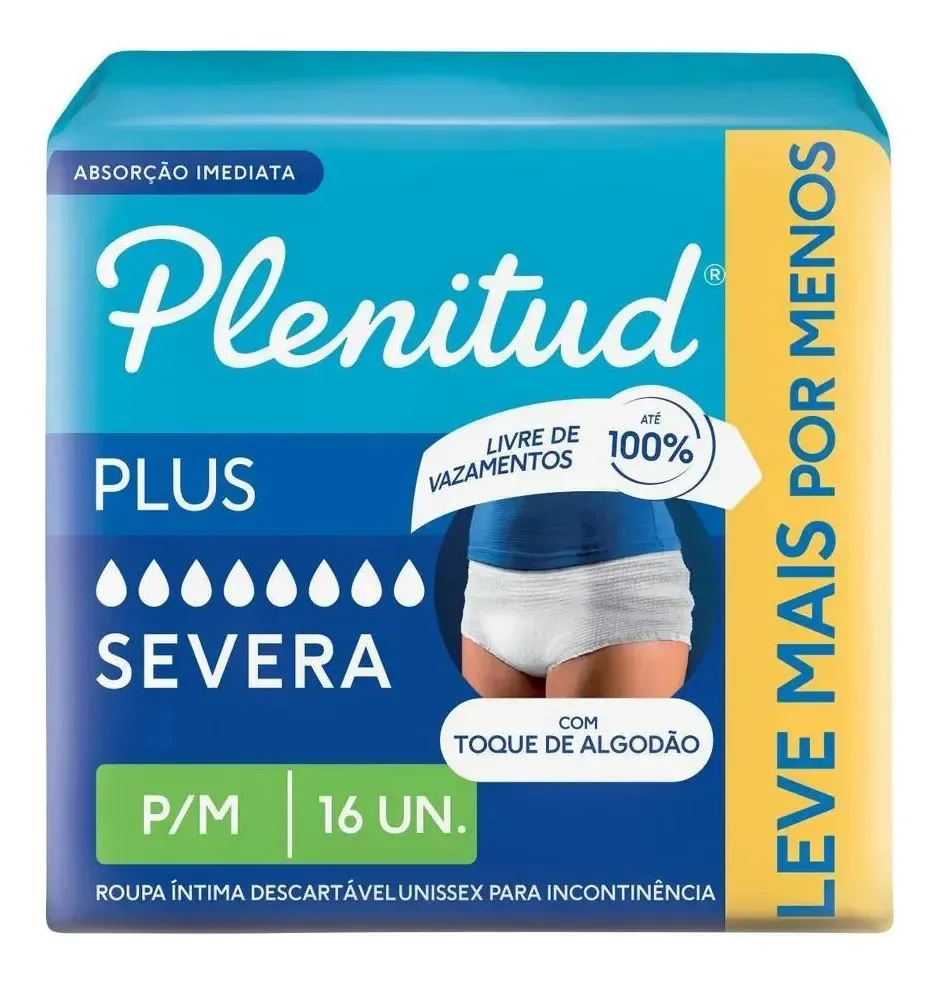 Plenitud Plus: Roupa Íntima Anti-vazamento E Zero Odor