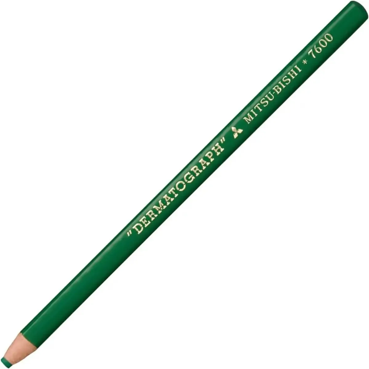 Lápis Dermatográfico Mitsubishi 7600 Cores Cor Verde