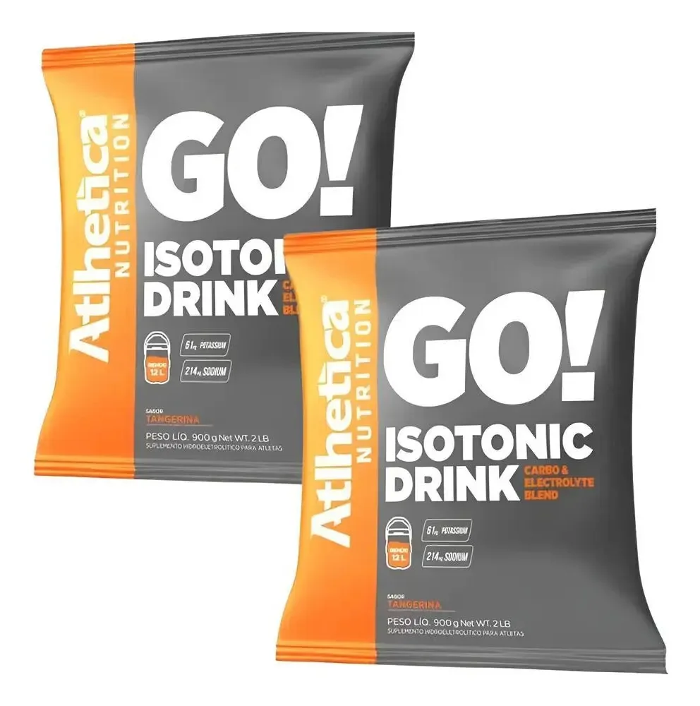 2x Isotonico Repositor Isotonic Atletica 900g Alto R Tangeri