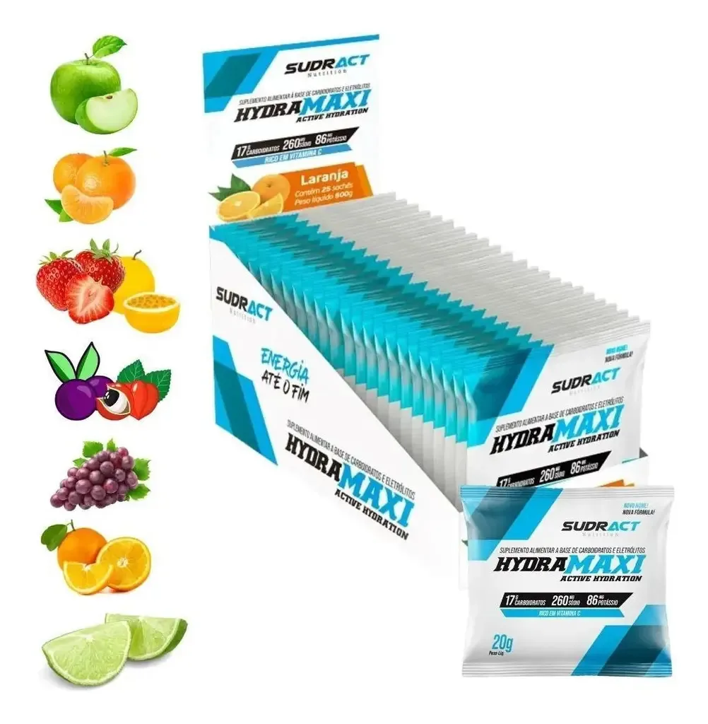 Repositor Isotônico Hydramaxi 25 Saches De20g Sudract Laran