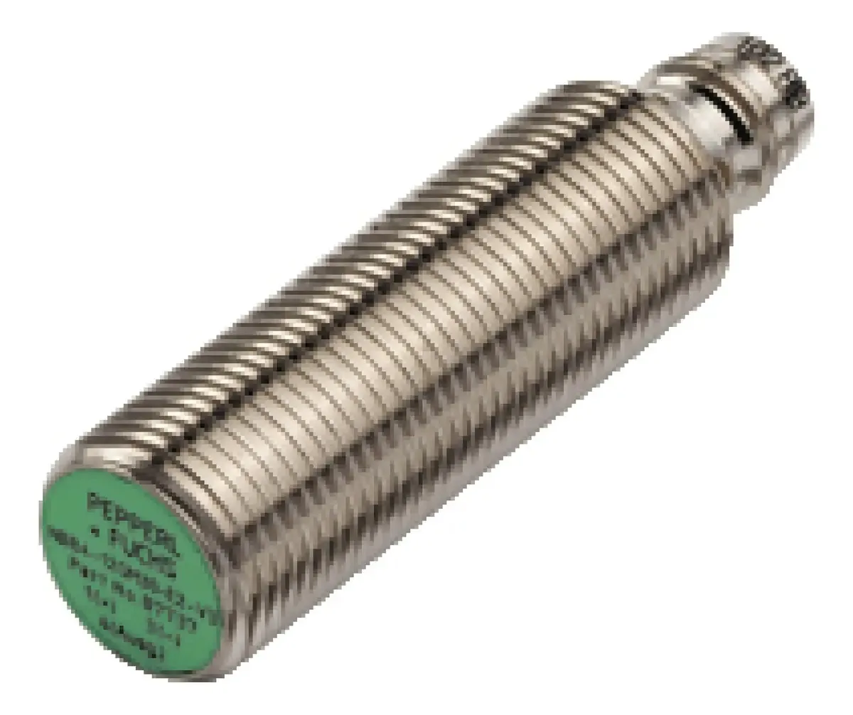 Sensor Indutivo Pepperl+Fuchs de 4mm, PNP, para Detecção Industrial