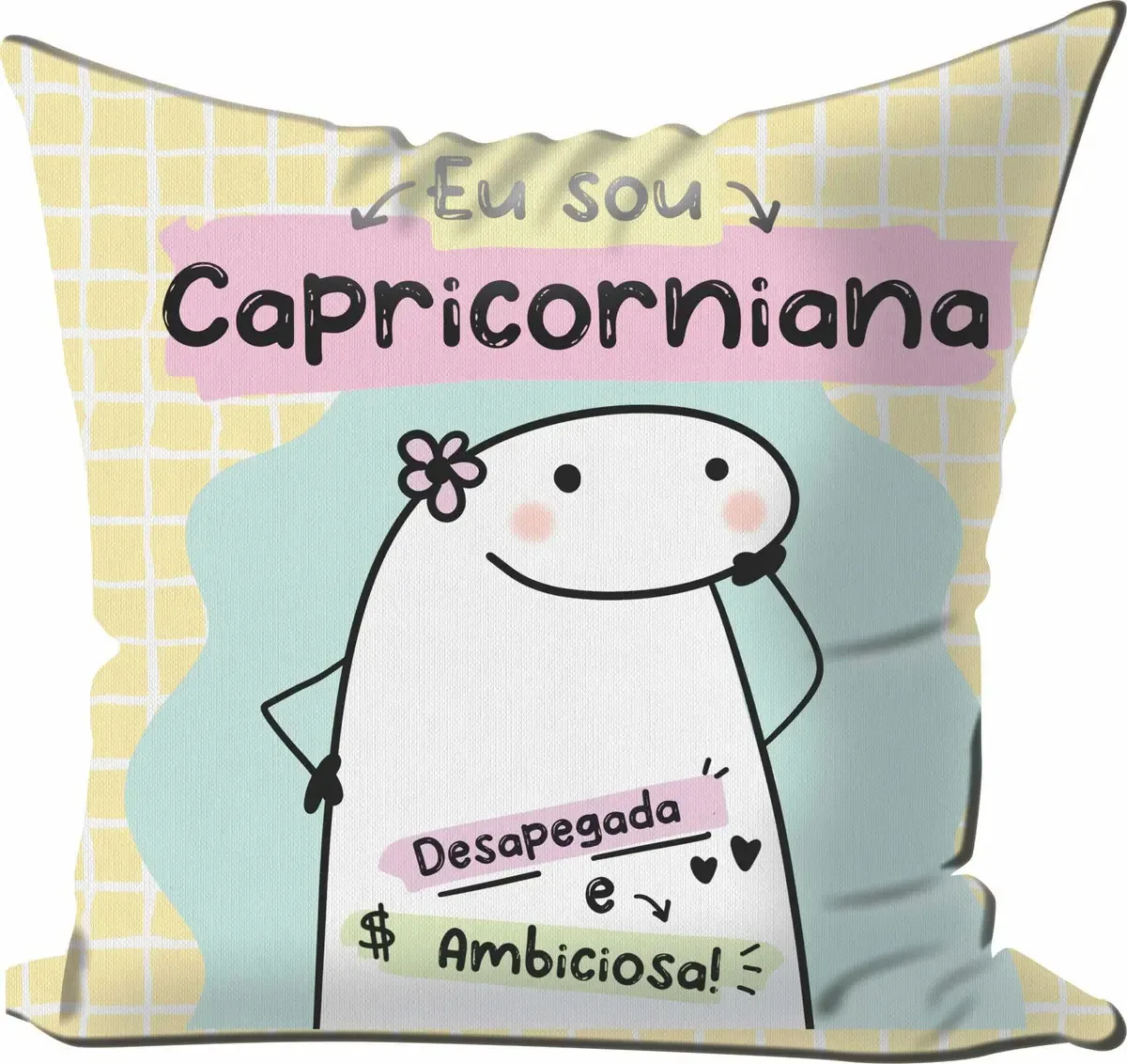 Almofadas Decorativas Flork Signos 40x40cm Cor Capricórnio