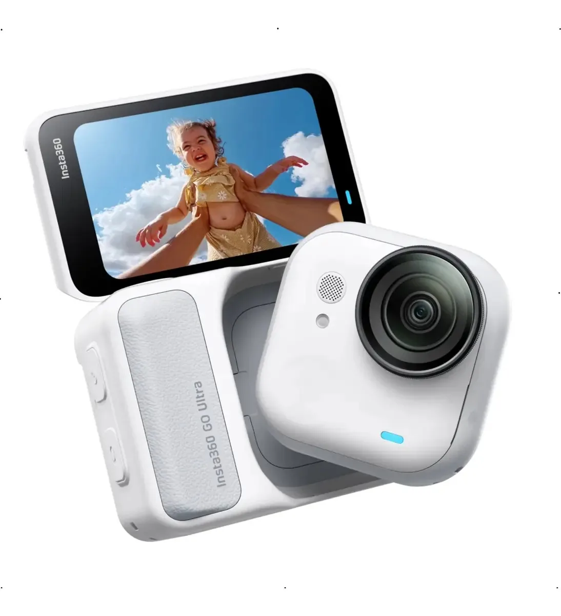 Camera Insta360 Go Ultra 4k Standard Bundle Branca Branco