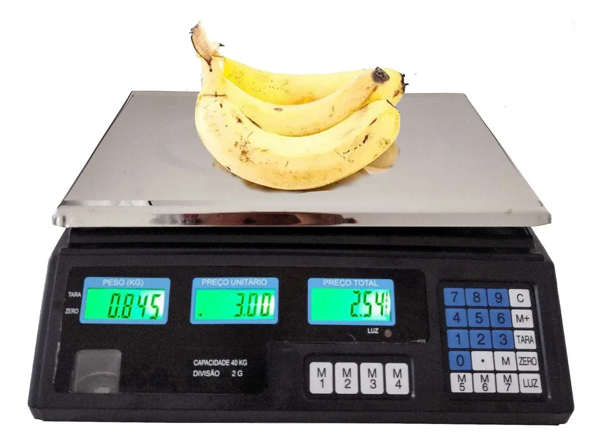 Balança Digital De Precisão 40kg Feira Frutas