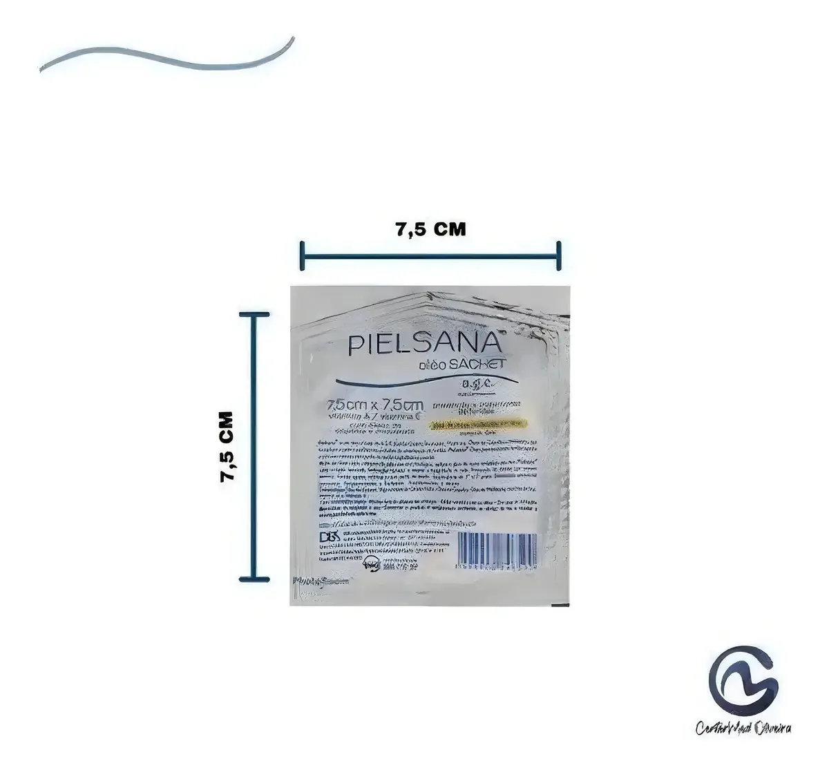 Curativo Gaze De Rayon Pielsana 7,5 X 7,5cm C/24 Unidades