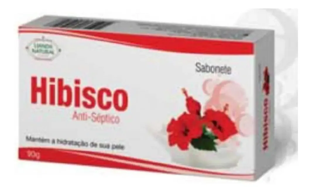 Kit 12 Sabonetes Em Barra Hibisco 90g