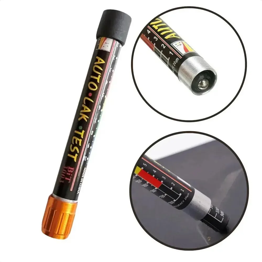 2x Caneta Medidor De Espessura Pintura Carro Batido Teste Ma