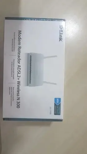Modem roteador com wifi D-Link DSL-2750B