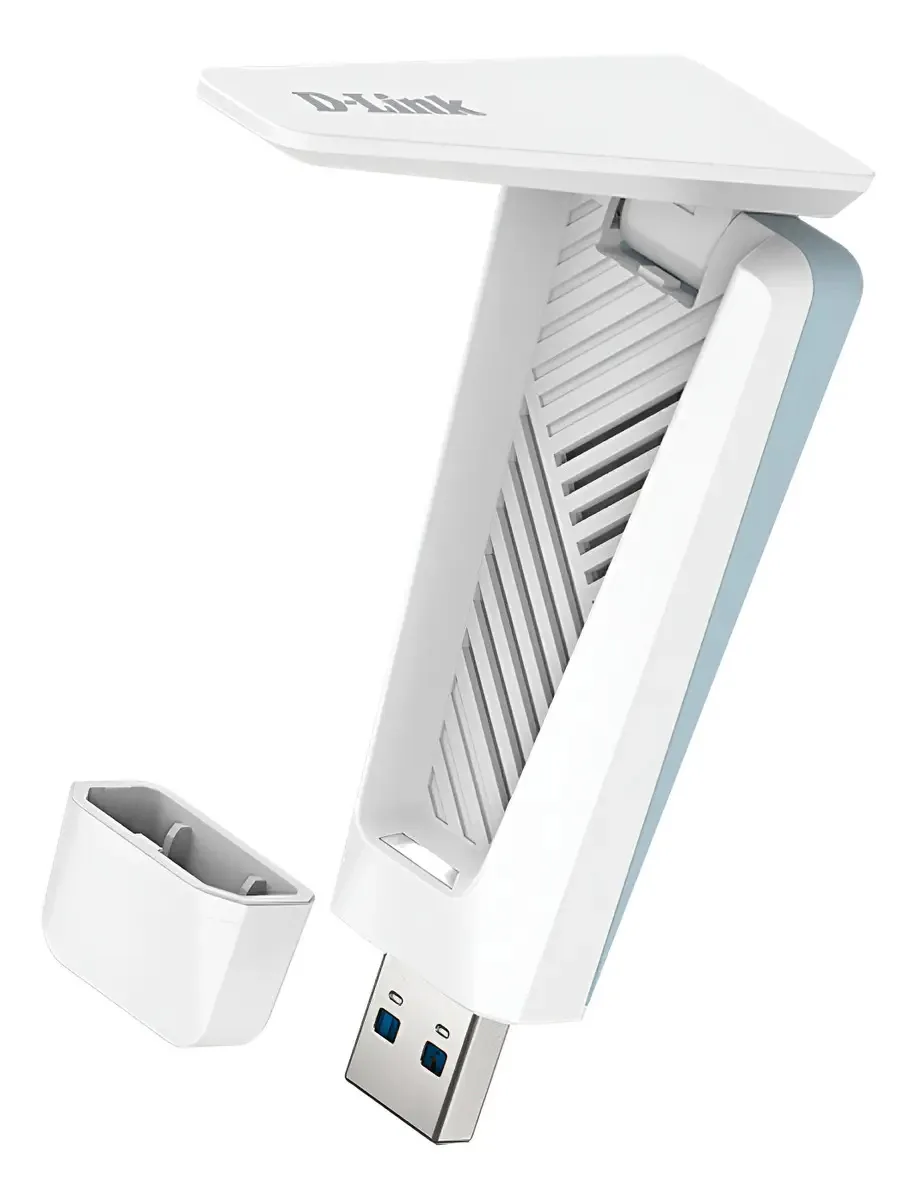 Adaptador WiFi de banda dupla D-link Ax1800 Placa de rede USB