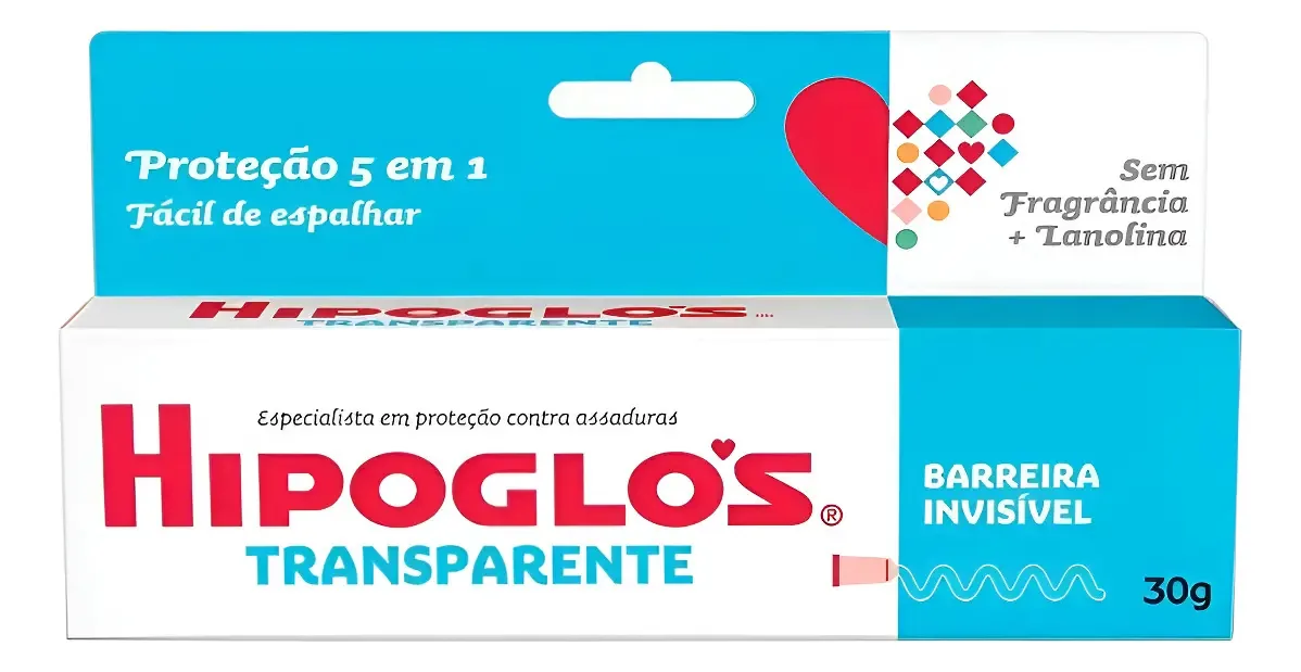 Creme Preventivo De Assaduras Transparente Hipoglós 30g