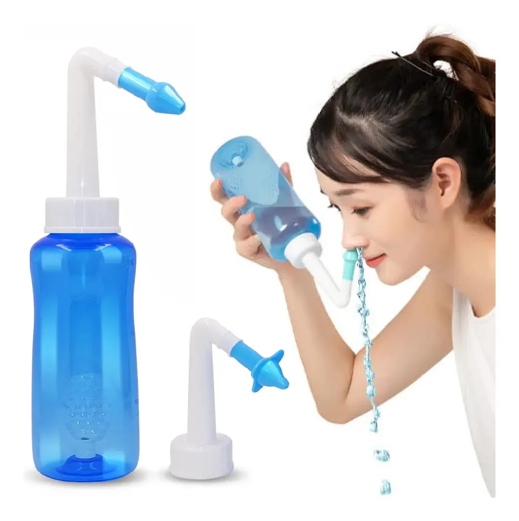 Higienizador Nasal Jcanova Azul 300ml Com Bicos Removíveis