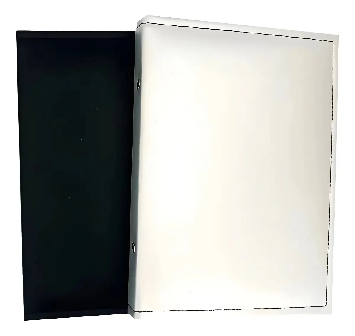 2 Albuns De Fotografia Costurado15x21 Comunhão Liso 15 Anos