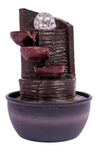 Fonte Água Decorativa Cascata Relaxante Meditação 1925