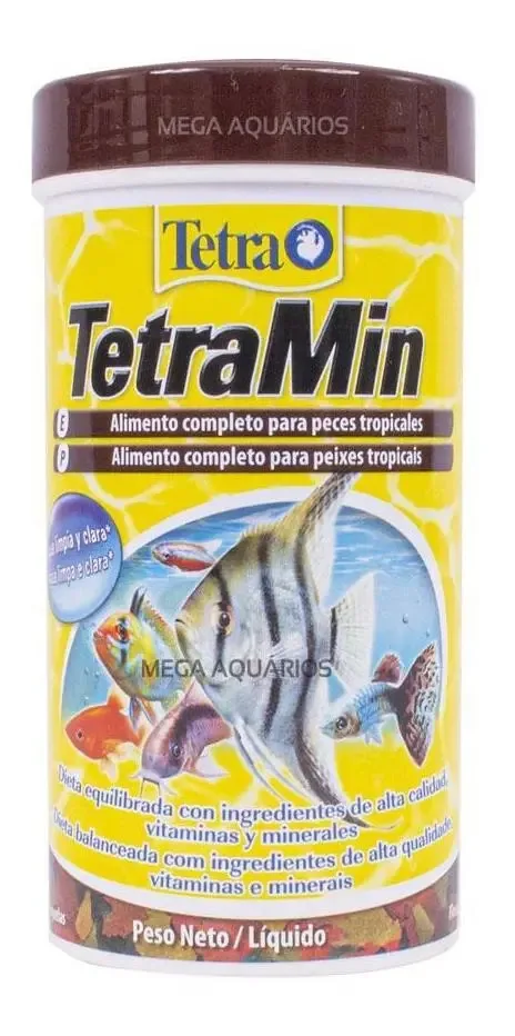 Ração Tetra Min Flakes Em Flocos 20g