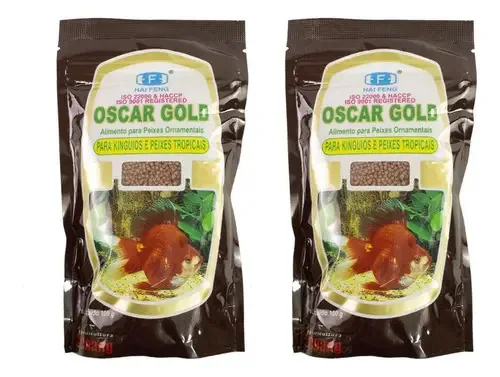 Ração P/ Peixes Ornamentais Oscar Gold 200gr