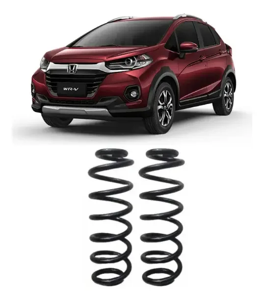 Molas Reforçadas Traseiras Gnv Honda Wr-v 2018 2019 2020/21