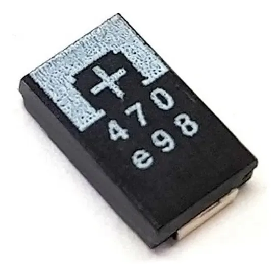 10 Capacitores Tântalo 470uf 2.5v Reparo Ps3 Panasonic Electronic