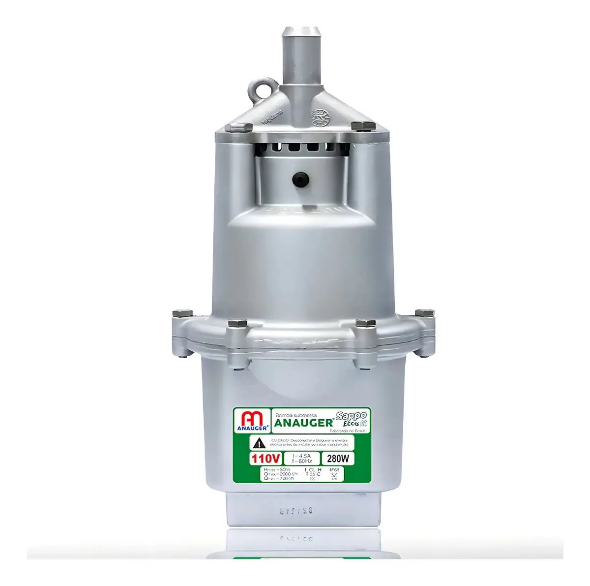 Bomba Submersa Anauger Ecco 280w Sapo Monofásica 220v