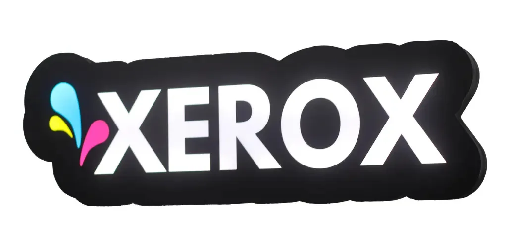 Letreiro Luminoso Xerox Cmyk