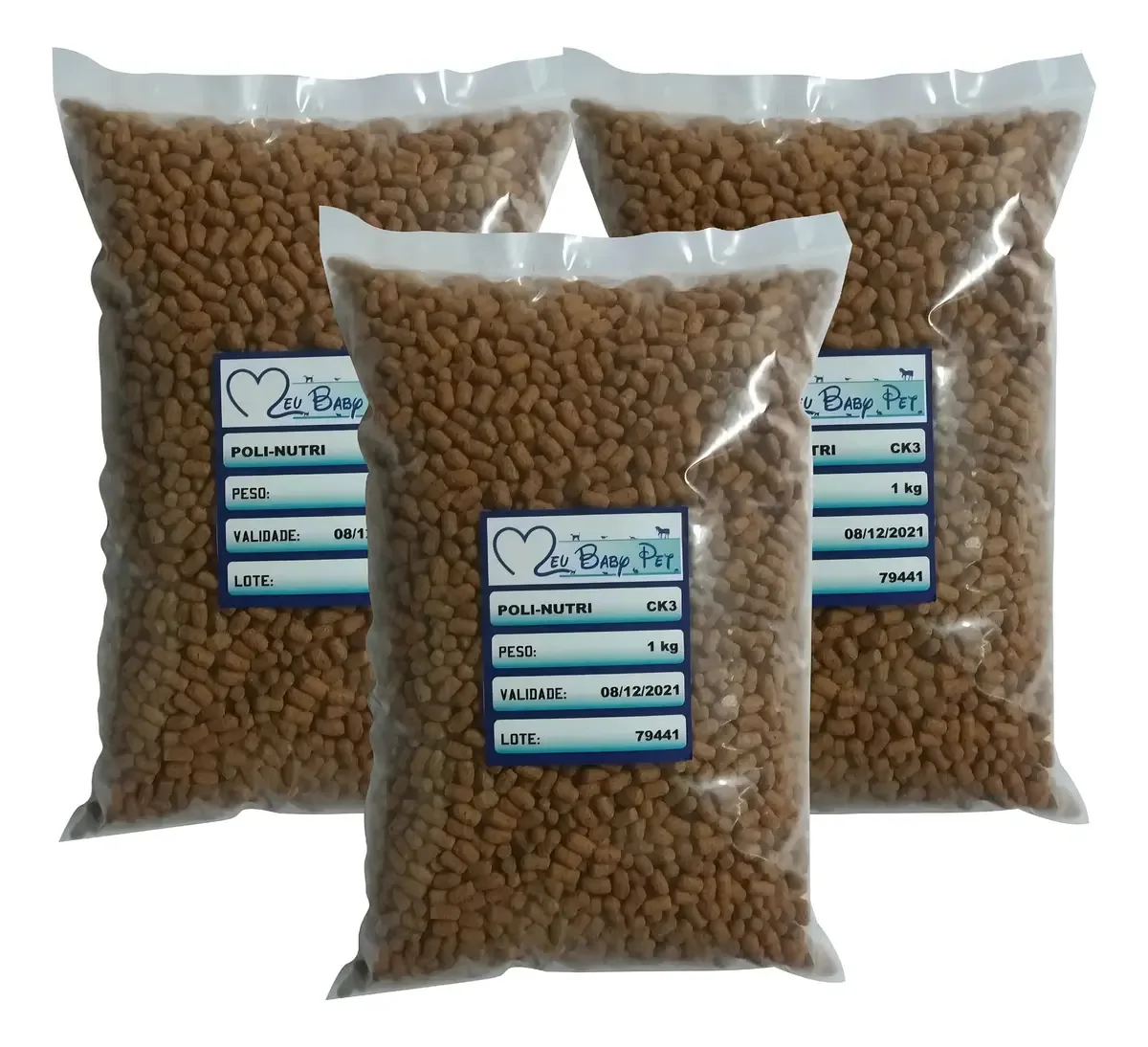 Ração Carpas Kinguios Peixes Ornamentais 3kg