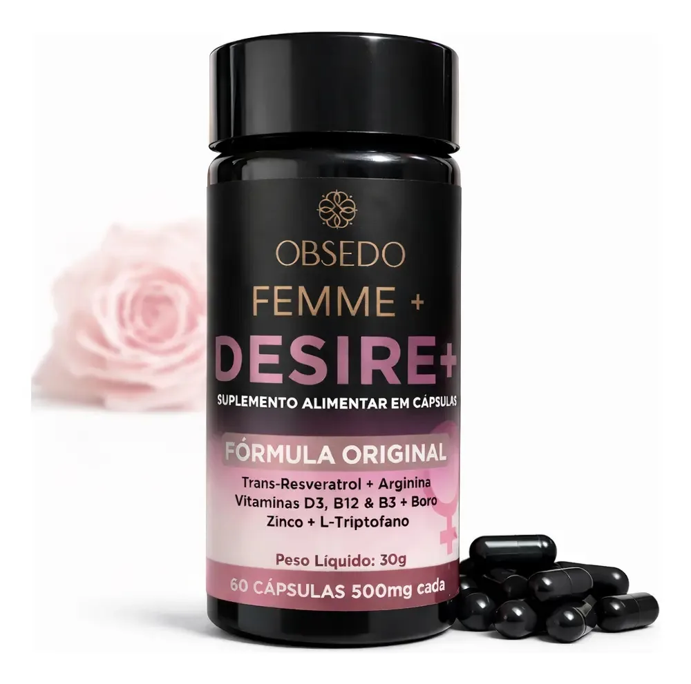 Desire Estimulante Sexual Íntimo Mulher Aumento Desejo Obsed Sabor Sem Sabor