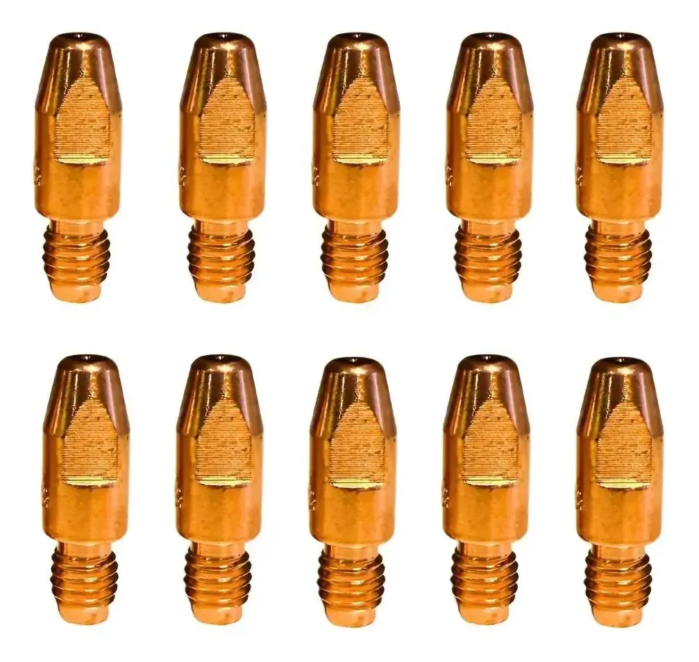 Kit de consumíveis para máquina de corte de plasma 10x Bico Contato M8x30mm 1.6mm