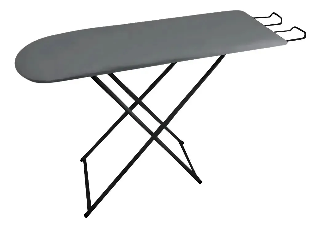 Mesa Tabua De Passar Roupa Tecido Térmico Cor Preto