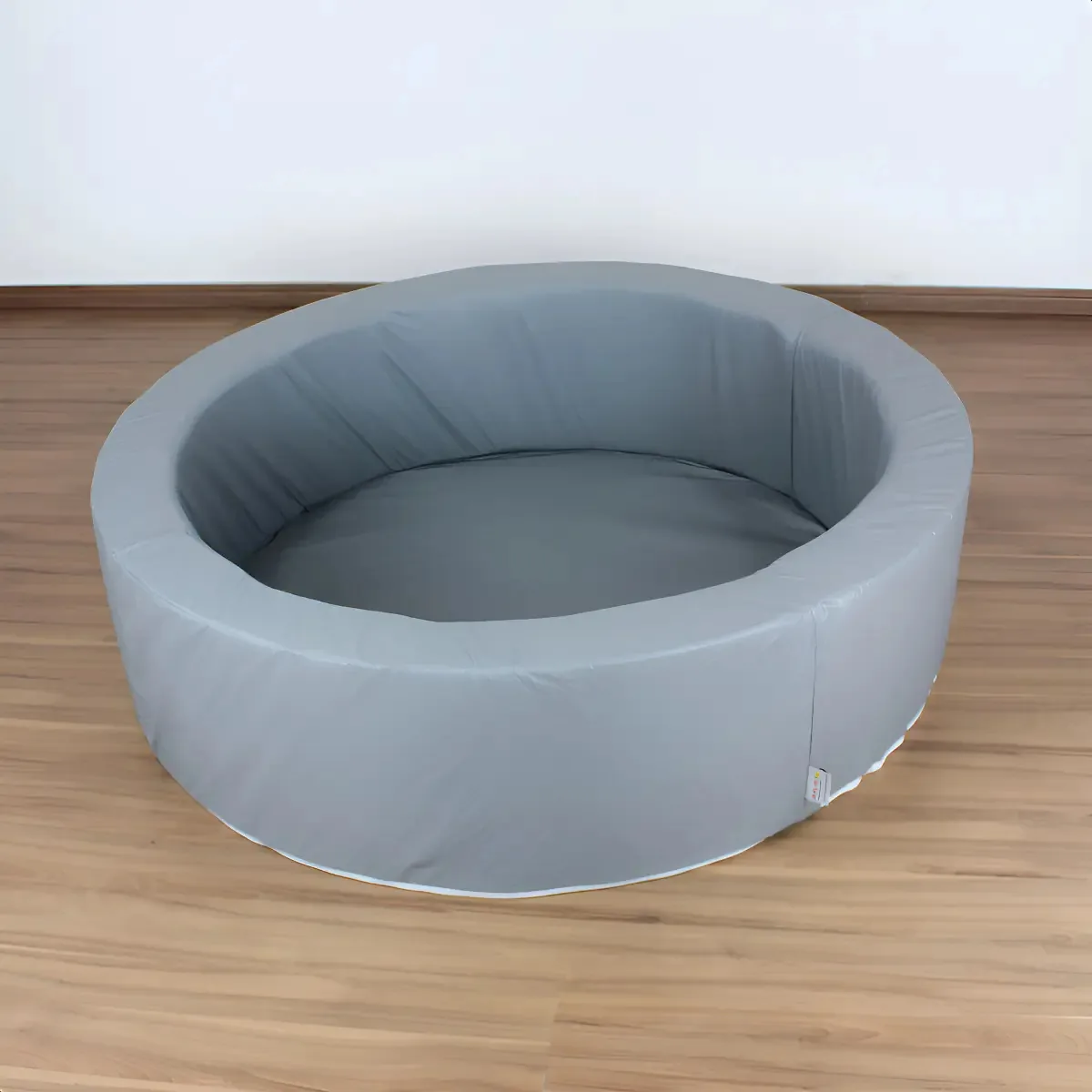 Piscina De Bolinhas 90cm Diâmetro X 30cm Altura Cor Cinza