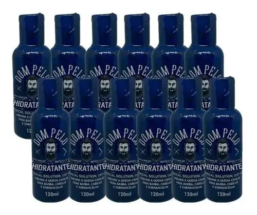 Loção Tônico Para Cabelos E Barba 120ml - Caixa 12