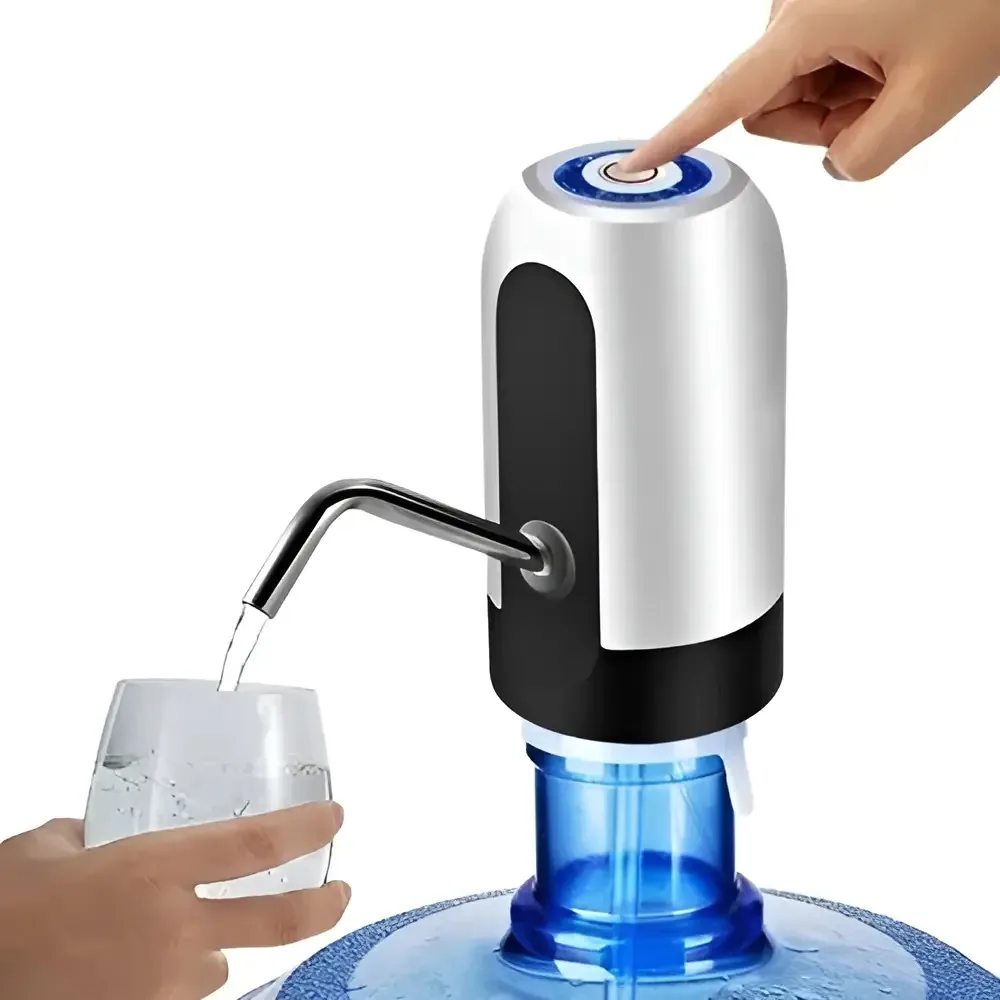 Bomba Elétrica Para Garrafão de Água Recarregável USB – Cozy