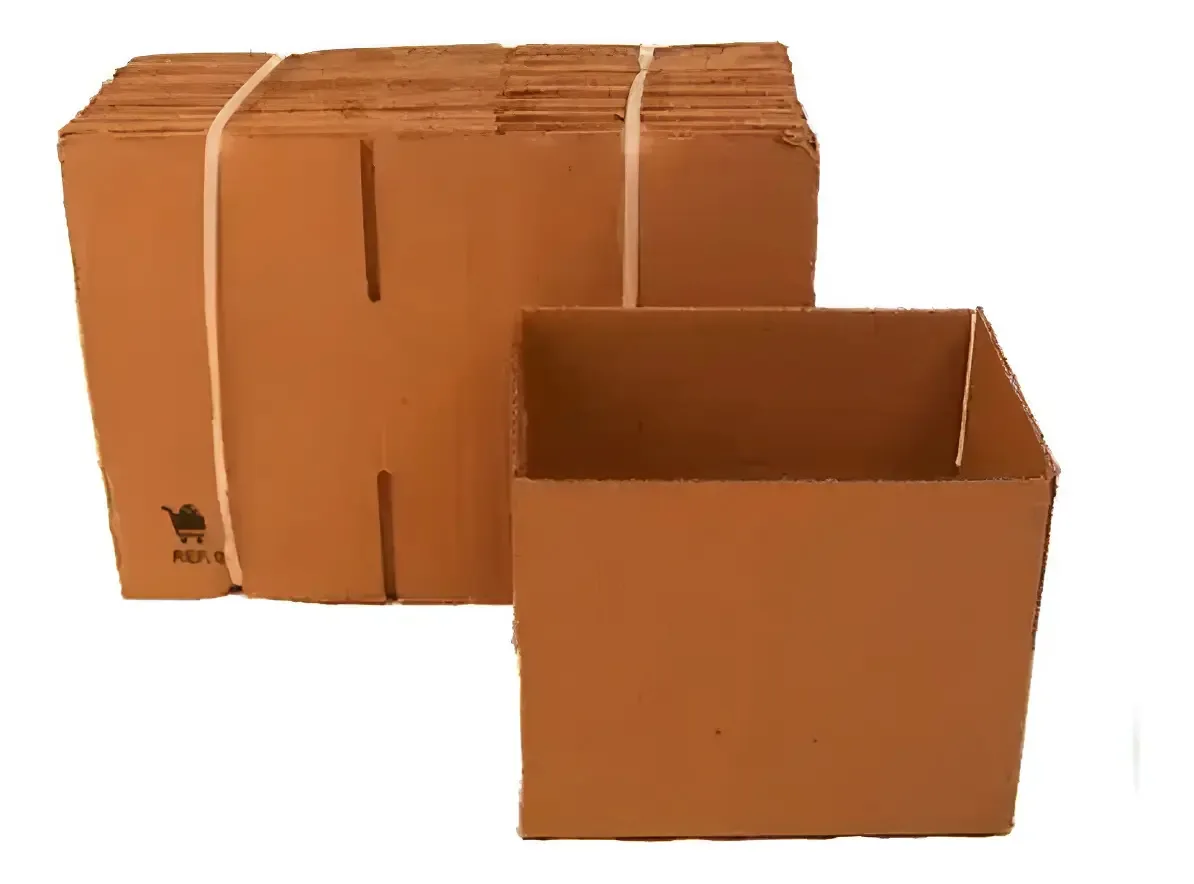 100 Caixas De Papelão Para - Correios 16x11x6 Cor