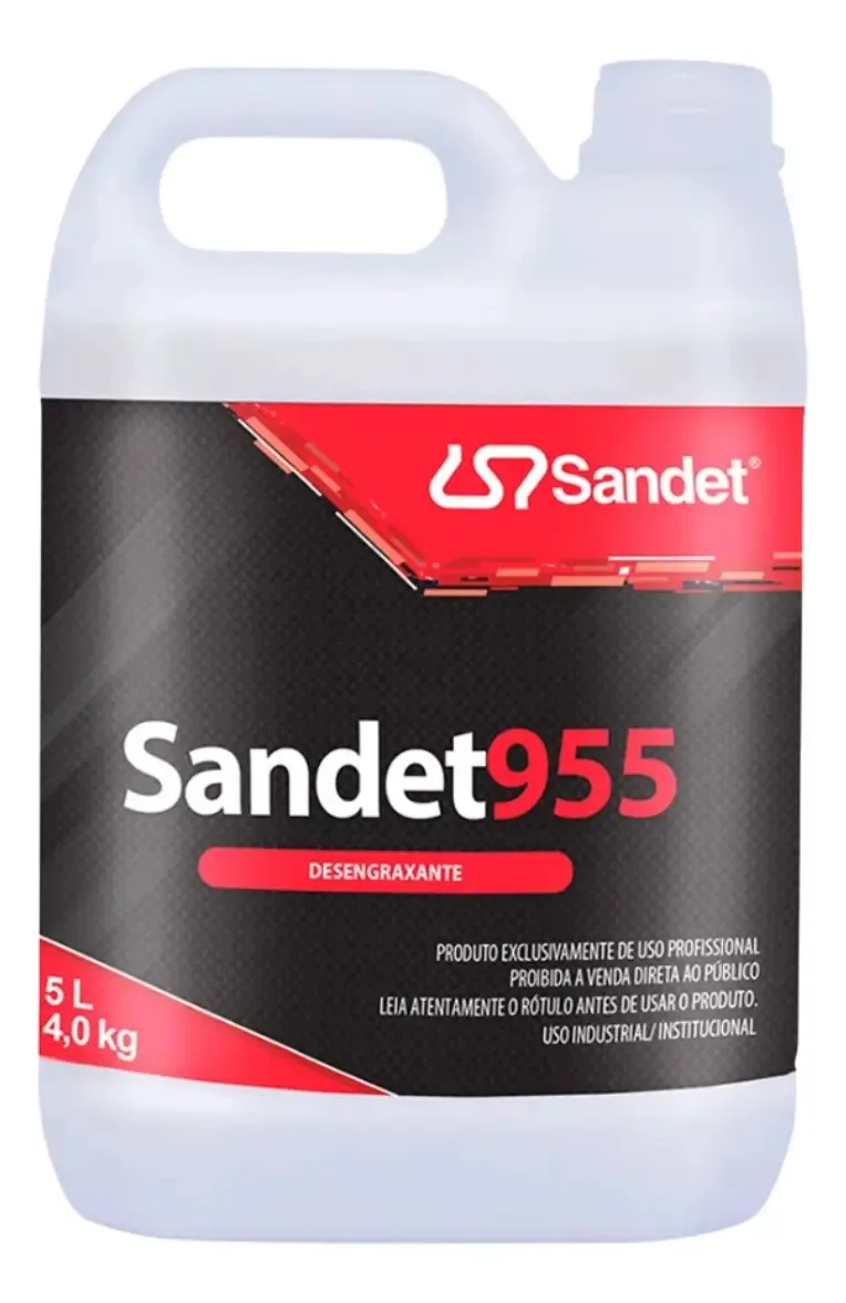 Desengraxante Sandet 5L Biodegradável Tira Piche Graxa Carro