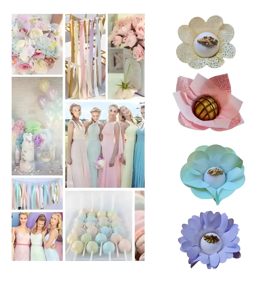 100 Forminhas Para Doces Finos Modelos De Luxo P/ Casamento Cor Candy Color