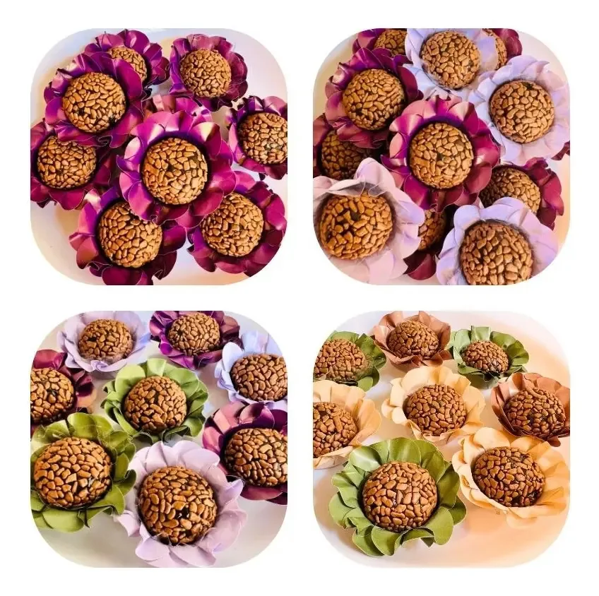 40 Forminhas Doces Finos Flor Casamento E Aniversários Cor Fúcsia