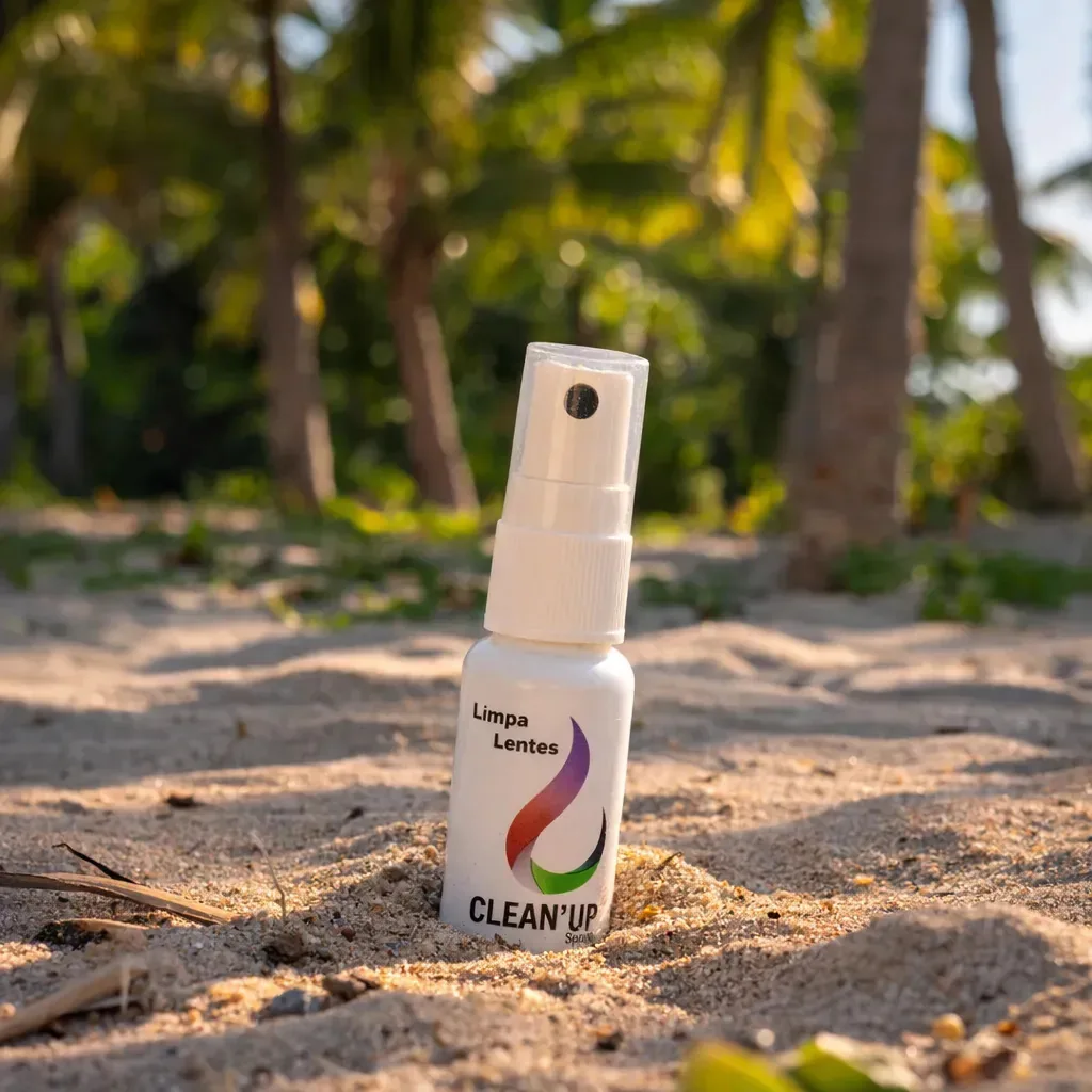 Spray Limpa Lentes Armação Oculos De Sol Tela Celular 500ml