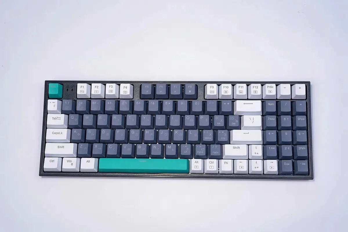 Teclado Mecânico Machenike K500 Rgb Hot-swappable Gamer Cor de teclado brown switch