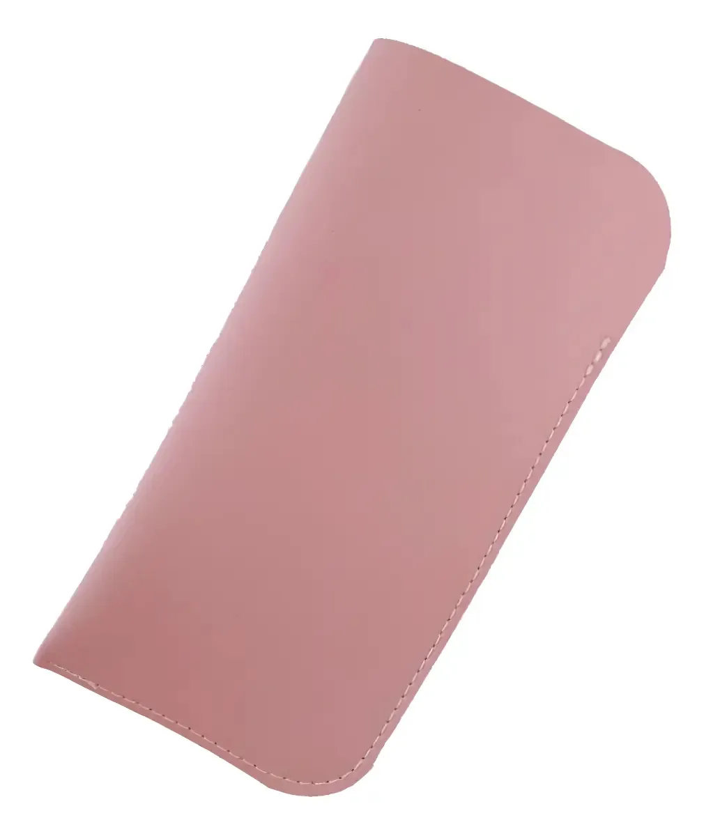 Kit 5 Porta Óculos Rosa Courino Impermeável Óculos20v Compacto