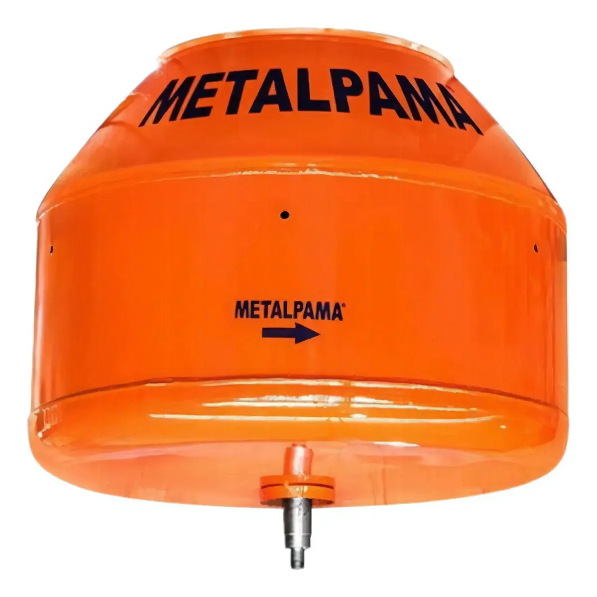 Tambor Betoneira Metalpama 400L Rental Laranja Compatível CSM 400L