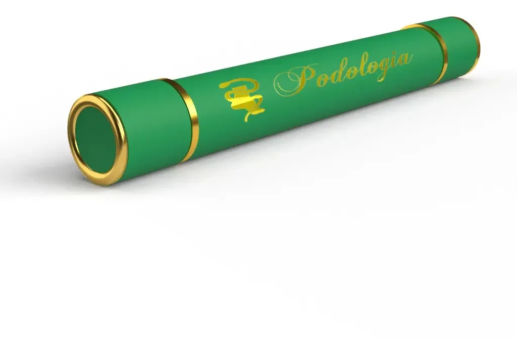 Canudo De Formatura Personalizado Podologia