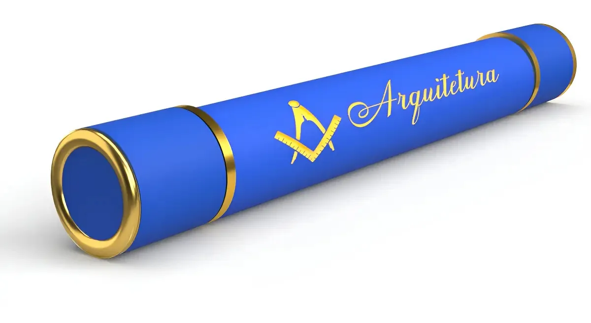 Canudo De Formatura Personalizado Arquitetura