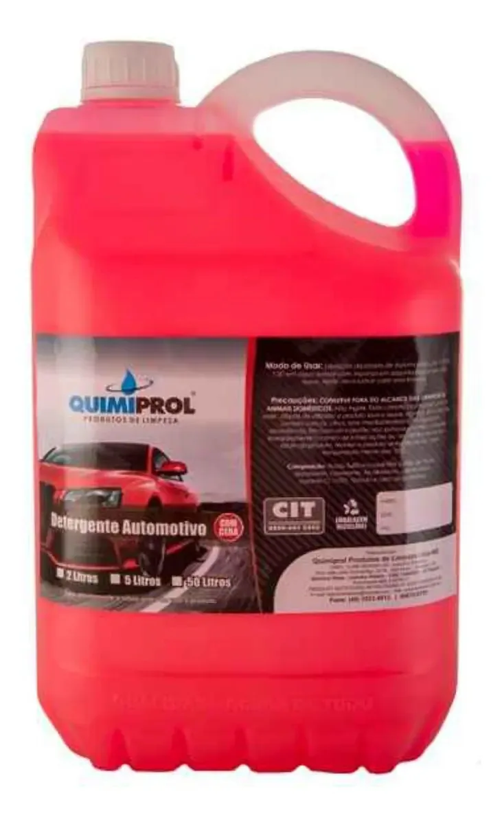 Detergente Automotivo Com Cera - 5l