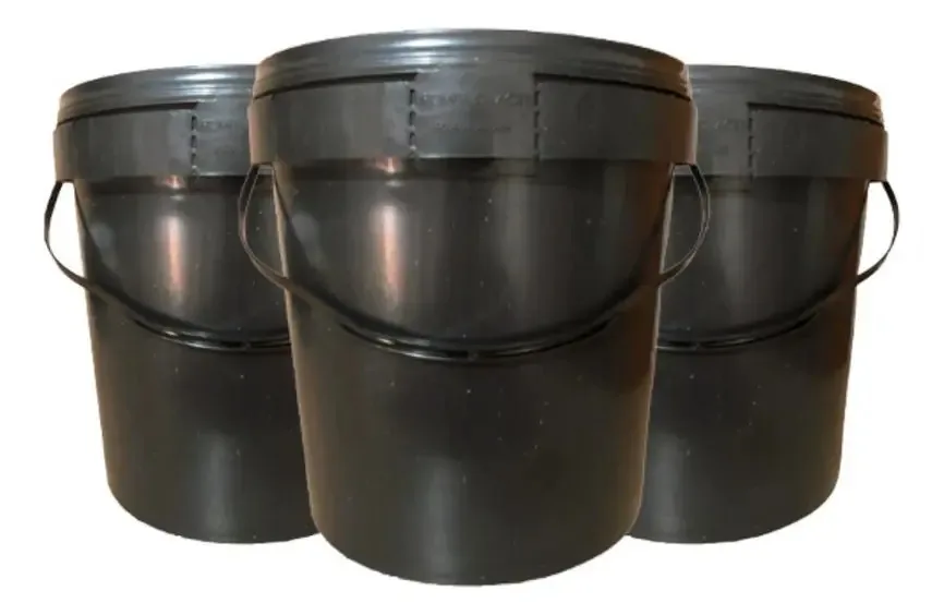 Balde 3l Para Graxa - 03 Pçs