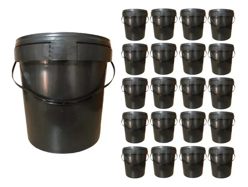 Balde 3l Para Graxa Líquida - 20 Pçs