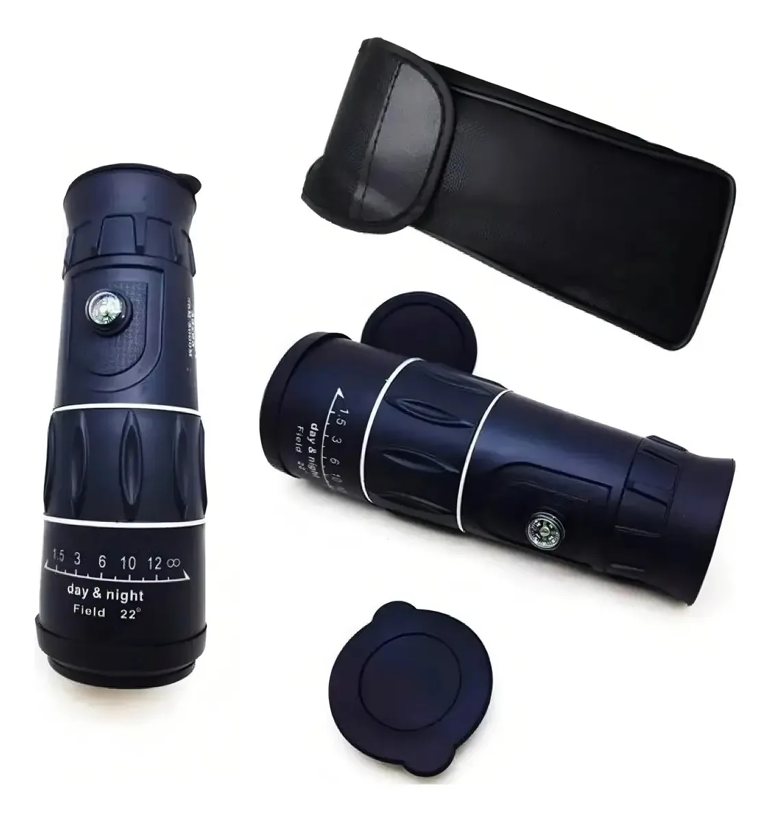 Luneta Telescópio Monóculo Alta Nitidez Longo Alcance 35x95 Cor Preto