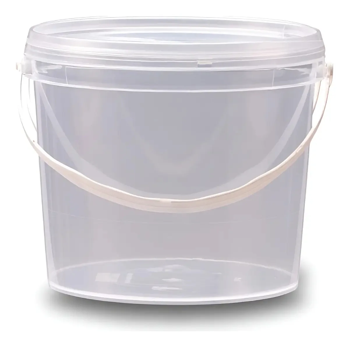 Balde Para Carnes 2.2l Transparente - Kit 12 Pçs